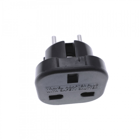 Adaptor priza uk la tip priza Europa, cb-07, negru [1]