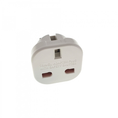 Adaptor priza uk la tip priza Europa, cb-08, alb [1]
