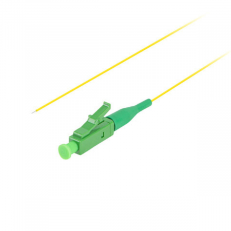 Adaptor retea fibra optica coada/Pigtail cu conector LC/APC, lungime 2m, Lanberg 43348, Easy Strip SM OS2 G657A1, galben [2]