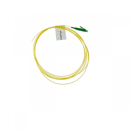 Adaptor retea fibra optica coada/Pigtail cu conector LC/APC, lungime 2m, Lanberg 43348, Easy Strip SM OS2 G657A1, galben [3]