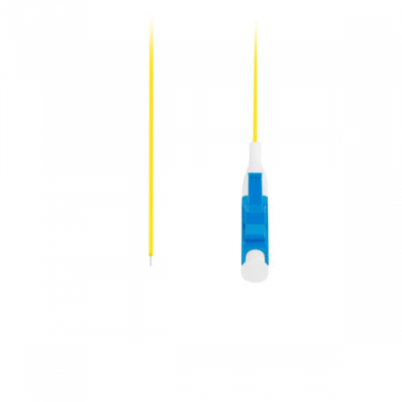 Adaptor retea fibra optica coada/Pigtail cu conector LC/UPC, lungime 2m, Lanberg 43349, Easy Strip SM G657A1, galben [2]