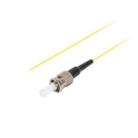 Adaptor retea fibra optica coada/Pigtail cu conector ST/UPC, lungime 2m, Lanberg 43353, Easy Strip SM G657A1, galben [1]