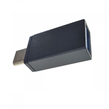 Adaptor USB 3.0 mama, Cablexpert 09545, la USB tip C tata, 32x16x8mm, negru [1]
