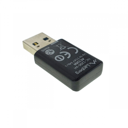 Adaptor USB 3.0 Wireless Lanberg NC-1200, 1167 Mbps, dual band, 867 Mb/s la 5 GHz si 300 Mb/s la 2.4 GHz [1]