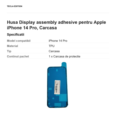 Adeziv montaj display, pentru iPhone 14 Pro [2]