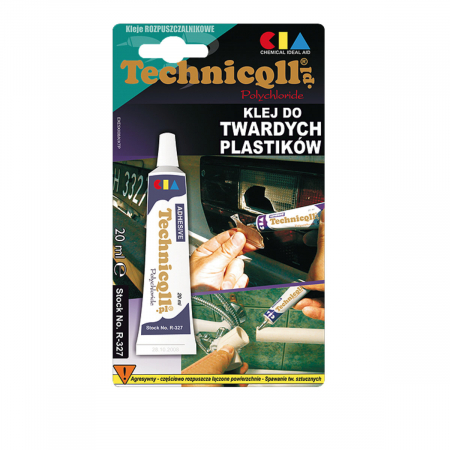 Adeziv puternic pentru lipit materiale plastice dure, 20ml, R-327 00032, incolor [3]
