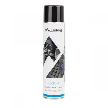 Curatare IT - Aer comprimat 600 ml, Lanberg 42937, sistem tip spray