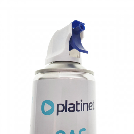Aer comprimat 600 ml, Platinet 45085, cu sistem tip pistol, pentru curatat [1]