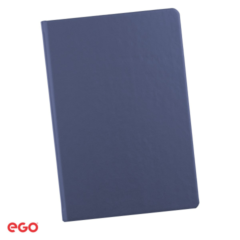 Birotica papetarie - Agenda nedatata Ego Eco, A5, 16x23.5 cm, 192 pagini, hartie reciclata, bleumarin