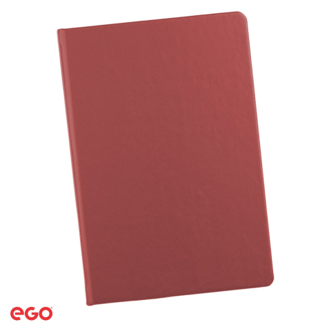 Birotica papetarie - Agenda nedatata Ego Pastel, A5, 13x21 cm, 192 pagini, visiniu