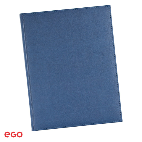 Birotica papetarie - Agenda saptamanala Ego Lux 2027, A4, 21x27 cm, 144 pagini, albastru petrol