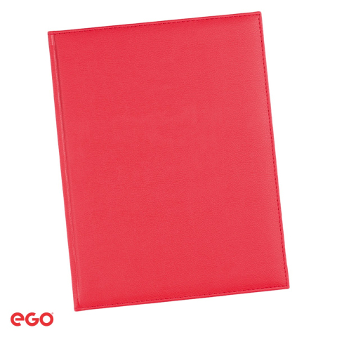 Birotica papetarie - Agenda saptamanala Ego Lux 2027, A4, 21x27 cm, 144 pagini, rosu texturat