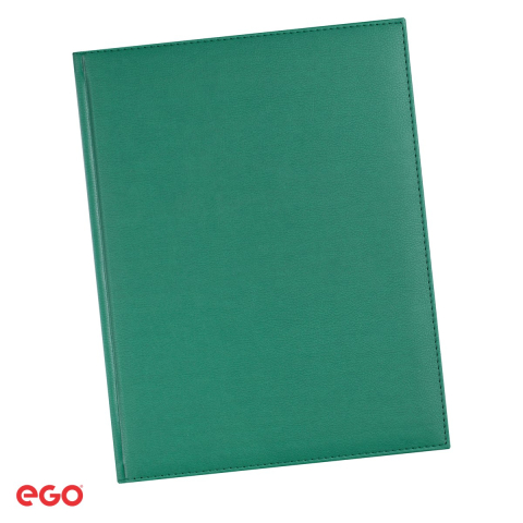 Birotica papetarie - Agenda saptamanala Ego Lux 2027, A4, 21x27 cm, 144 pagini, verde texturat