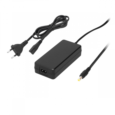 Alimentare stabilizata - Alimentator de 12V-5A, 60W, cu mufa jack 2.1x5.5mm, cabluri alimentare de 1.2m si 1m, Blow 08112, negru