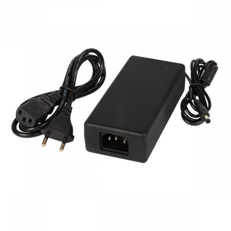 Iluminare si Electrice - Alimentator de 24V-3A, 72W, cu mufa jack 2.1x5.5mm, cabluri alimentare de 1.1m si 1.2m, Blow 11943, negru