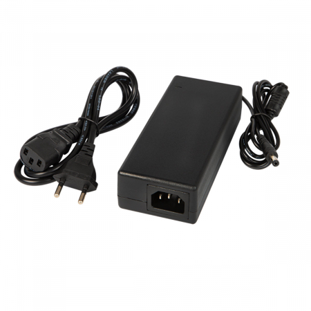 Alimentare stabilizata - Alimentator de 24V-4A, 96W, cu mufa jack 2.1x5.5mm, cabluri alimentare de 1.1m si 1.2m, Blow 11944, negru