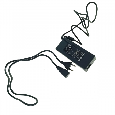 Alimentator de 24V-5A, 120W, cu mufa jack 2.1x5.5mm, cabluri alimentare de 1.1m si 1.2m, Blow 11945, negru [3]