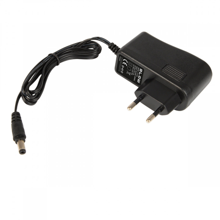 Alimentare stabilizata - Alimentator de 5V-2A, 10W, cu mufa jack 2.1x5.5mm, Blow 11931, cablu de 1.1m, negru