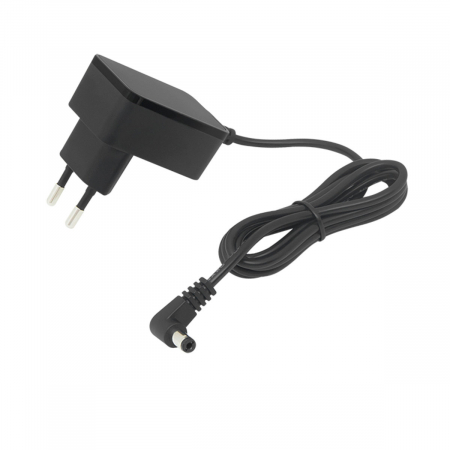 Iluminare si Electrice - Alimentator de 6V-0.8A, 5W, cu mufa jack 2.1x5.5mm la 90 grade, Blow 10281, cablu de 1.2m, negru