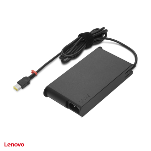 Accesorii IT - Alimentator laptop Lenovo ThinkPad Mobile Workstation Slim 230W AC Adapter, mufa Slim-tip, 20 V 11,5 A, cablu de retea C13 EU, negru, 4X20S56717