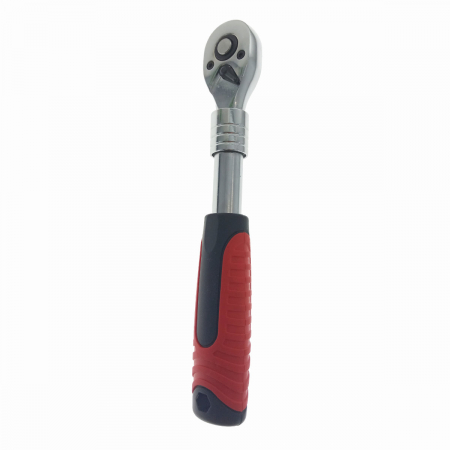 Chei si truse de chei - Antrenor cu clichet reversibil, 1/4'', tija telescopica, 3 lungimi 183 - 212 - 237 mm, maner ergonomic