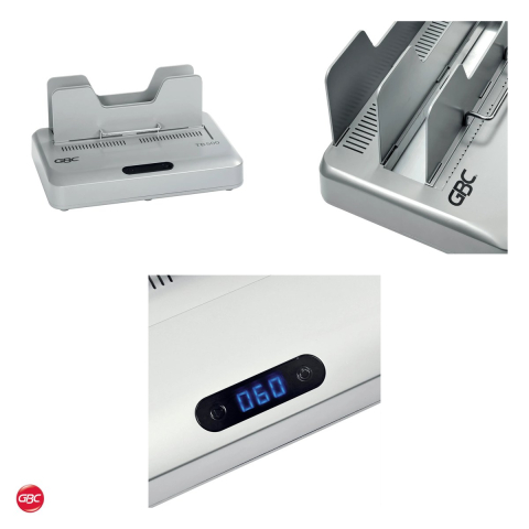 Aparat de indosariat termic GBC ThermaBind TB500 profesional, leaga 500 coli cu coperti termice de 1.5-50 mm, tava de racire, timer variabil [3]
