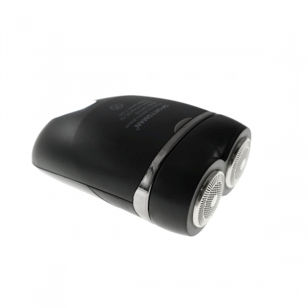Aparate tuns si ras - Aparat de ras electric, Sportsman SM-516, cu baterii AA si lanterna 3 led, negru