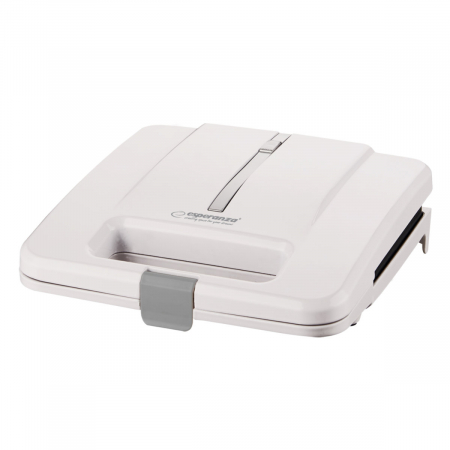 Sandwich-maker, Esperanza, 1000W, Alb [1]
