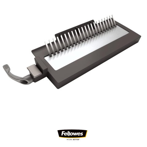 Aparat indosariat manual, Fellowes Galaxy 500, cu inele din plastic, diametru maxim spirala 50 mm, capacitate indosariere 500 foi, perforare 28 coli, pentru birou si arhivare intensiva [5]