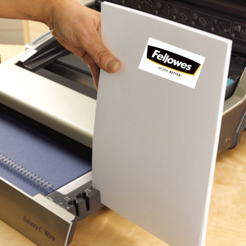 Aparat indosariat manual, Fellowes Galaxy Wire, cu inele metalice, diametru maxim spirala 14 mm, capacitate indosariere 130 foi, perforare 20 coli, pentru birou si arhivare [3]