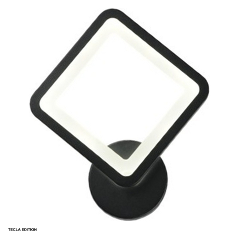 Corpuri iluminare - Aplica LED Hebe DL75L051B, 20 W, 1400 lm, temperatura de culoare reglabila 3000 K / 4000 K / 6500 K, negru