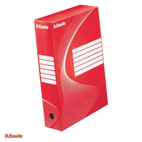Cutii depozitare - Arhivare 8cm boxy rosie Esselte, rosu