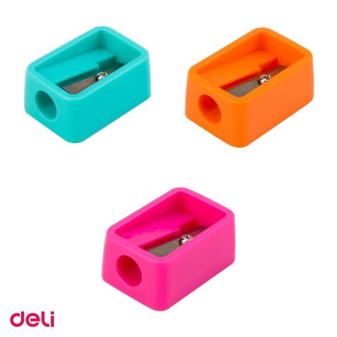 Ascutitoare Deli, din plastic, simpla fancy, 27x20 mm [3]