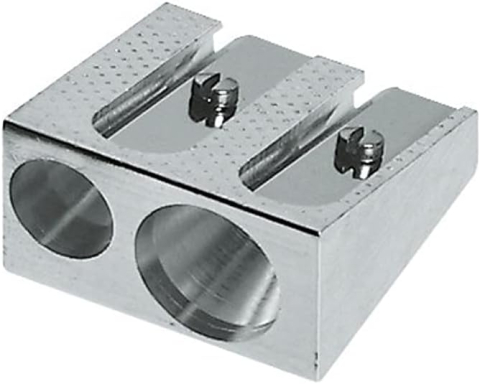 Ascutitoare dubla din metal Faber-Castell, pentru creioane clasice, triunghiulare si Jumbo [1]