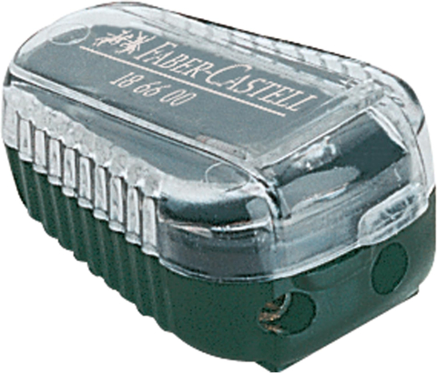 Birotica papetarie - Ascutitoare Faber-Castell pentru mine de creion mecanic TK, compatibila cu grosimi de 2-3.15 mm