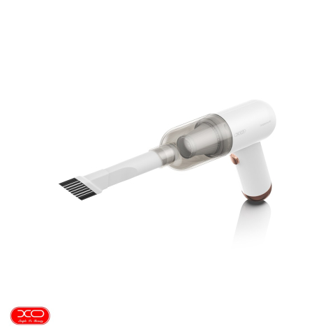 Aspiratoare, Suflante si Tocatoare - Aspirator pentru masina, XO car CZ007 wireless, 3000 mAh, 38000rpm, 3200 pa, cos colector 400 ml, sita de filtrare lavabila, 180 x 105 x 60 mm, Alb