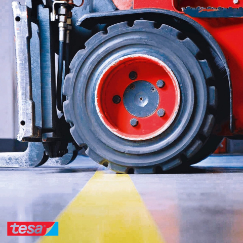 BANDA ADEZIVA MARCARE GALBENA 33M 50MM TESA [4]