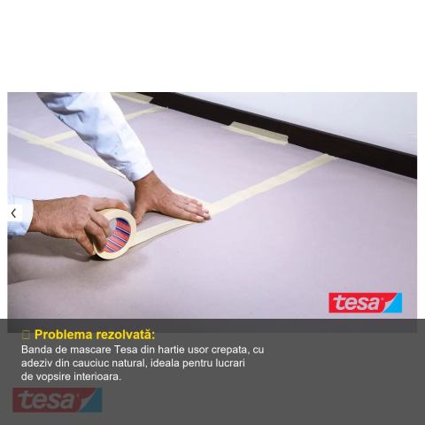 BANDA ADEZIVA MASCARE HARTIE 50M*75MM TESA [3]