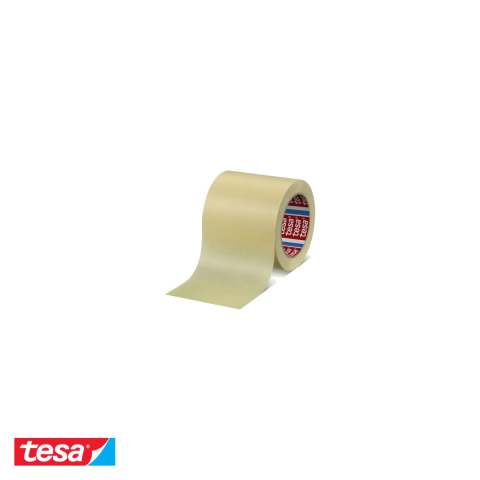Banda adeziva de mascare din hartie Tesa, 50m x 75mm, pentru vopsire interioara [0]