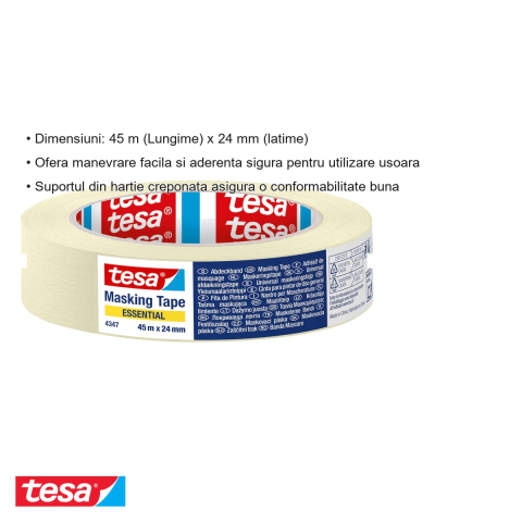 BANDA ADEZIVA MASCARE HARTIE 45M*24MM TESA [2]