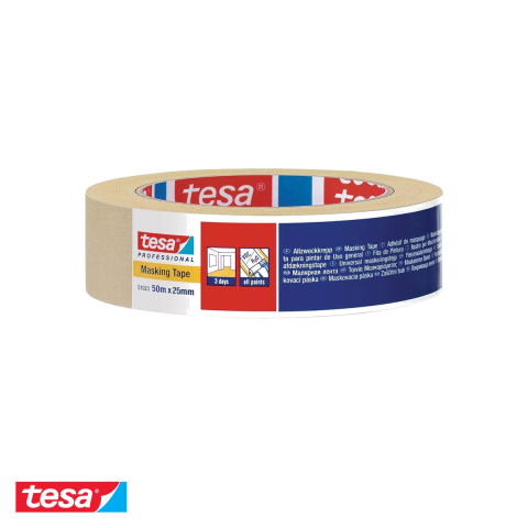 Adezivi si benzi adezive - BANDA ADEZIVA MASCARE HARTIE 50M*25MM TESA