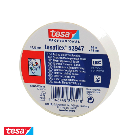Adezivi si benzi adezive - BANDA ADEZIVA ELECTROIZOLATOARE 20M*19MM ALBA TESA
