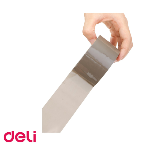 Banda adeziva maro Deli, 48 mm x 50 m, pentru lipit, sigilat si ambalat colete [4]
