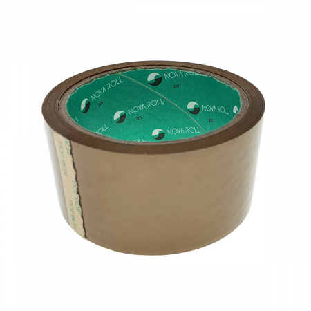 Adezivi - Banda adeziva tip scotch, 48 mm x 54 m, Nova Roll Acril B35048, maro