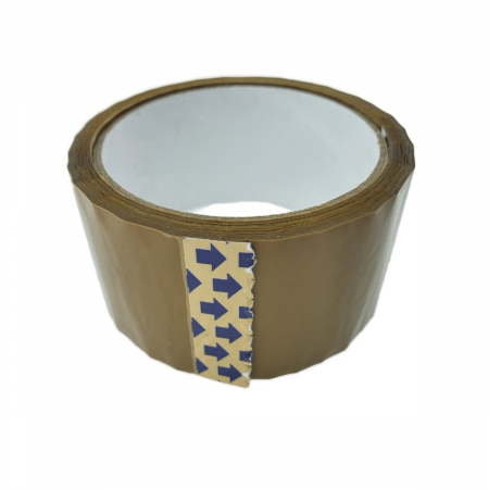 Banda adeziva tip scotch, 48 mm x 54 m, uz universal, maro mat [4]