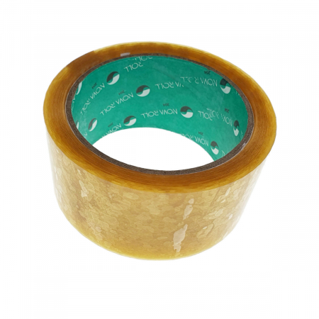 Banda adeziva tip scotch, 48 mm x 60 m, Nova Roll Solvent H43048, transparenta [1]