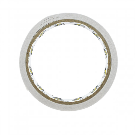 Banda dublu adeziva alba, lungime 9.14m, latime 12mm, grosime 80 microni, Deli 30405, lipire suprafete diverse [1]