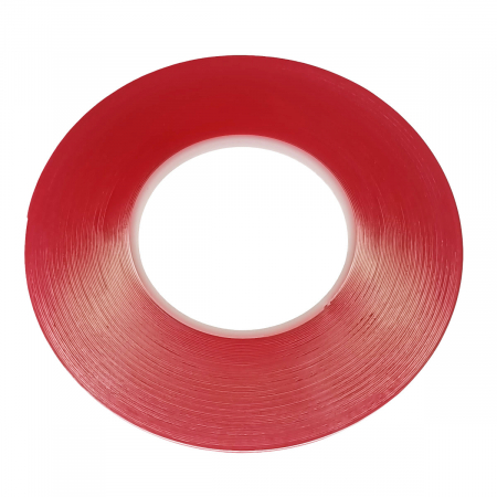 Banda dublu adeziva siliconata transparenta de 5mm x 25m [2]