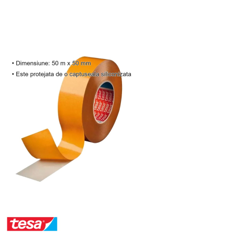 BANDA DUBLU ADEZIVA ALBA 50M 50MM TESA [2]