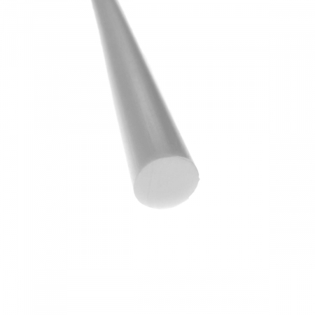 Bara alba silicon 11mm diametru x 300mm lungime, 30g, baton rezerva pentru pistol de lipit [1]